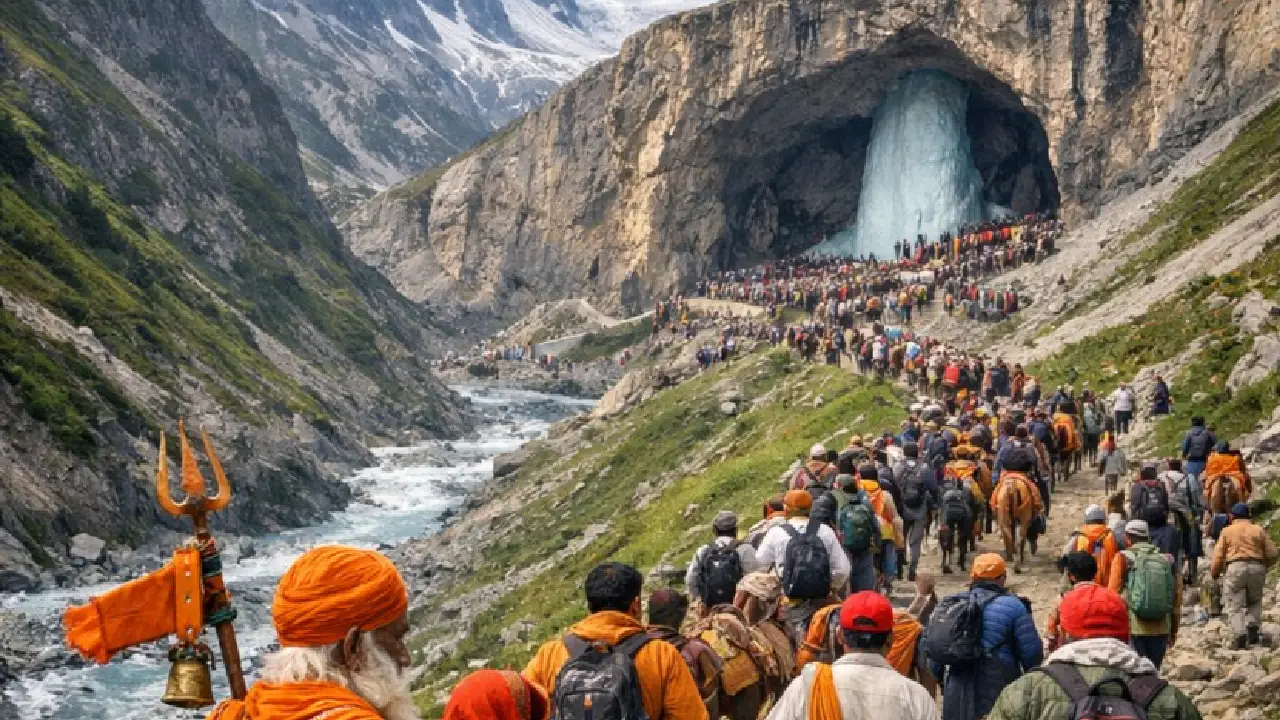 Shri Amarnath Yatra । Central Home Minister: गृह मंत्री ने बैठक की अध्‍यक्षता कर श्री अमरनाथ यात्रा की तैयारियों की समीक्षा की