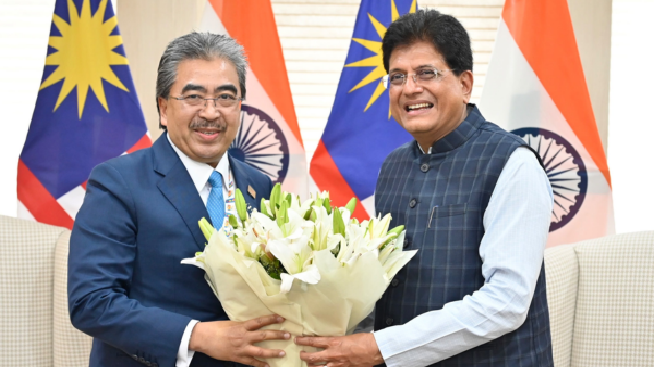 Minister of Commerce and Industry । Malaysian Minister of Investment, Trade and Industry । India-ASEAN framework: केन्द्रीय मंत्री पीयूष गोयल ने नई दिल्ली में मलेशिया के निवेश, व्यापार और उद्योग मंत्री के साथ द्विपक्षीय बैठक की