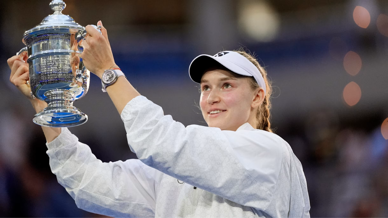 U.S. Open title । Australian Open: रिबाकिना ने सबालेंका को हराकर पहला यू.एस. ओपन खिताब जीता