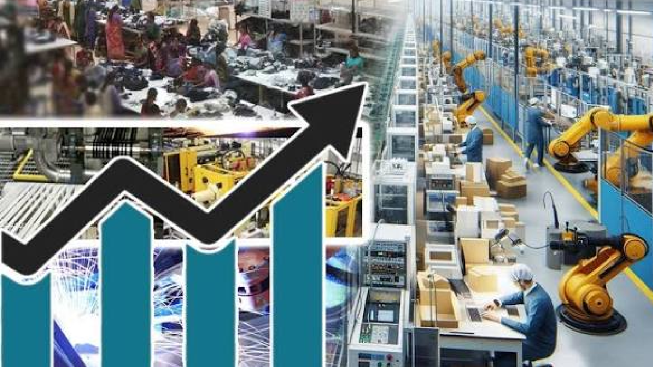 Industrial Production IIP देश के औद्योगिक उत्पादन में वार्षिक आधार पर 8 फीसदी की वृद्धि