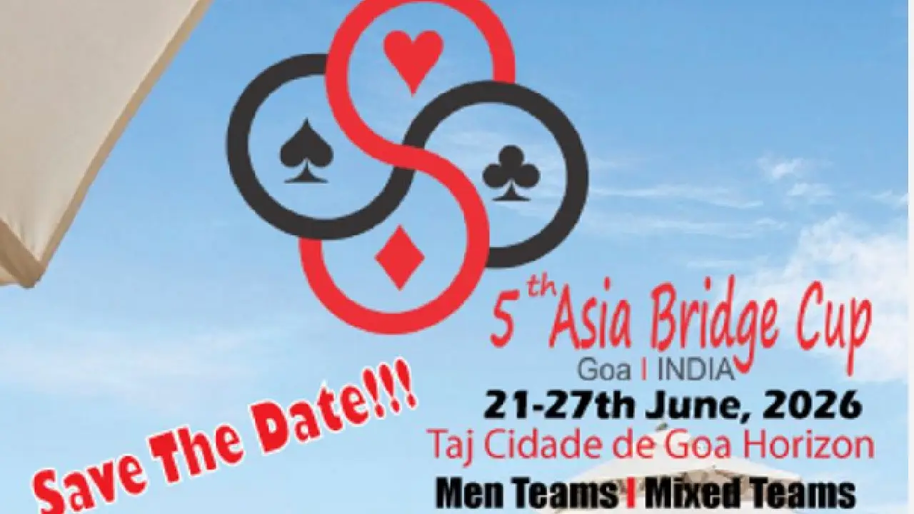 Asia Cup Bridge Championships: अगले महीने गोवा में 5वीं एशिया कप ब्रिज चैंपियनशिप; 20 से ज़्यादा देश करेंगे प्रतिभागिता