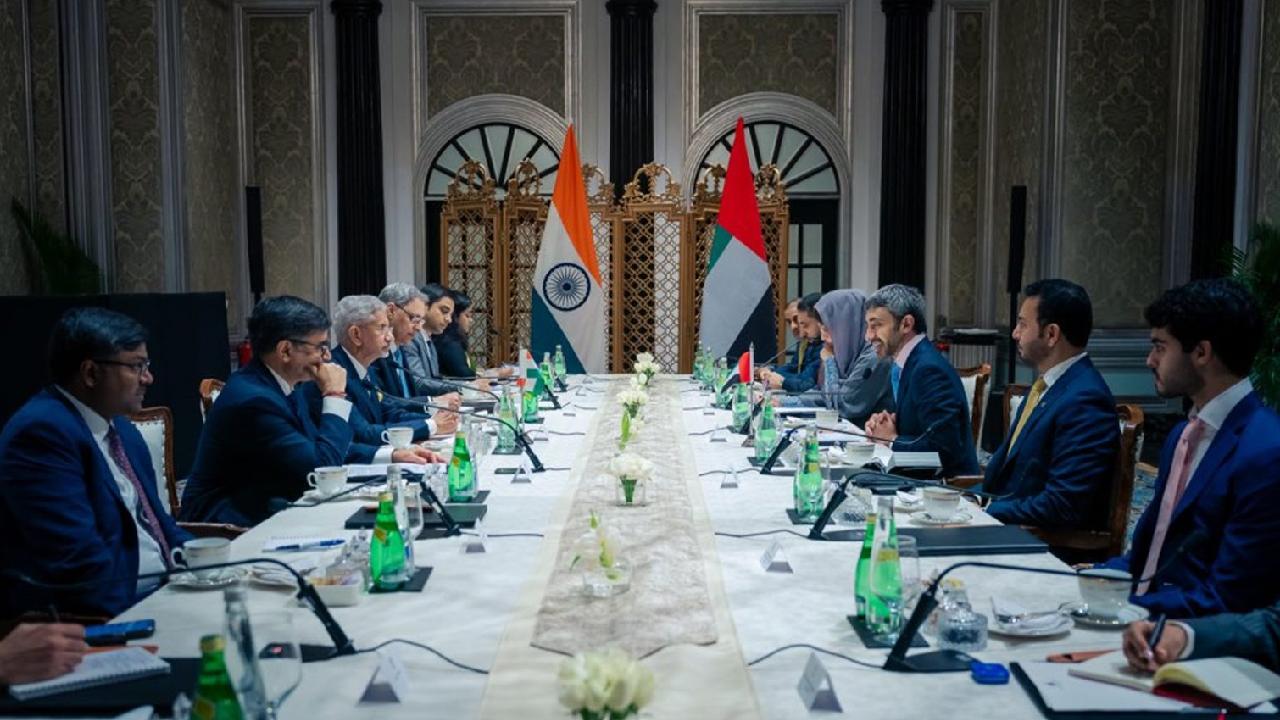 External Affairs Minister । MEA । Deputy Prime Minister and Foreign Minister । UAE:  भारत और यूएई ने रणनीतिक साझेदारी की समीक्षा की, करीबी सलाह-मशविरा बनाए रखने पर हुए सहमत