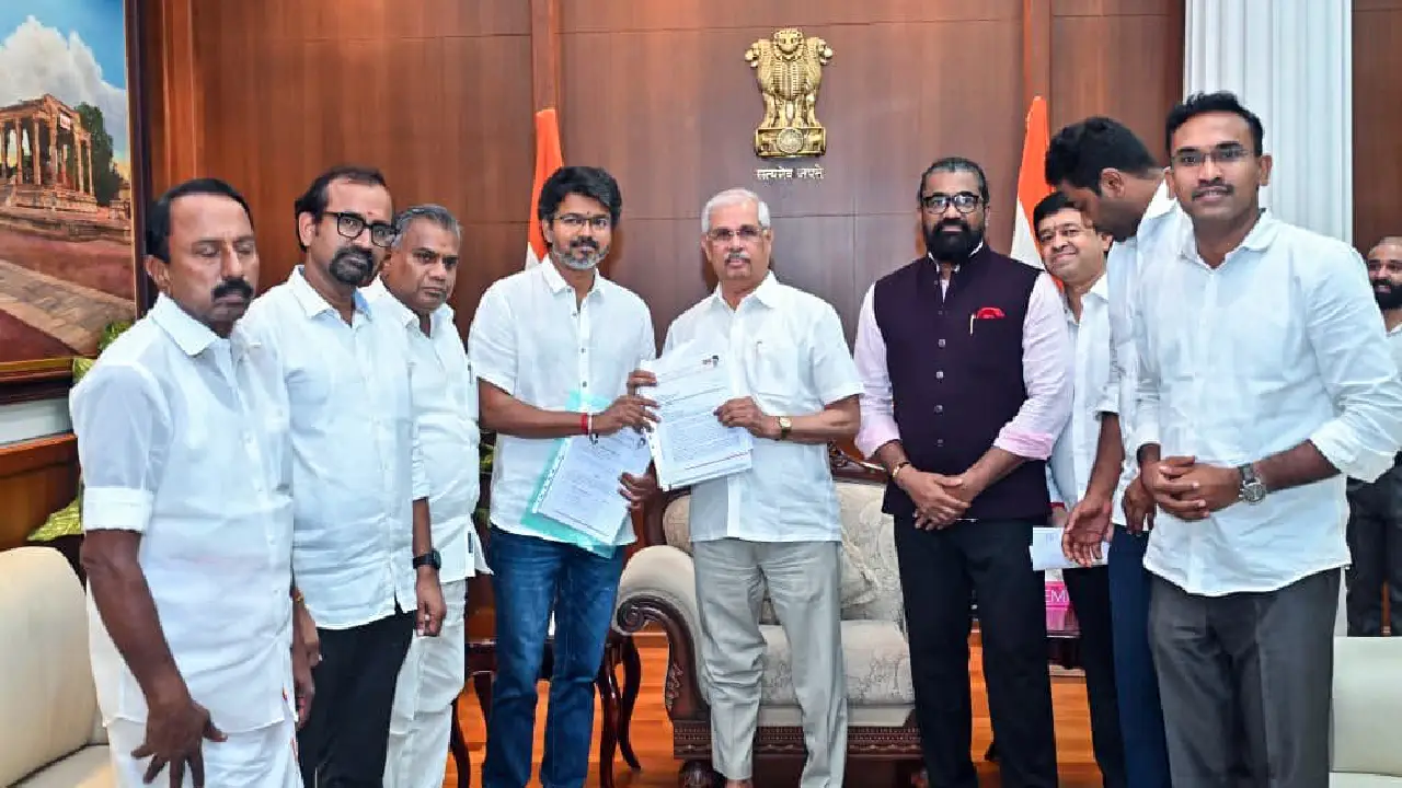 Tamil Nadu । Governor । Legislative Assembly । TVK । Government Formation: विजय को तमिलनाडु में सरकार बनाने के लिए राज्यपाल की मिली मंज़ूरी