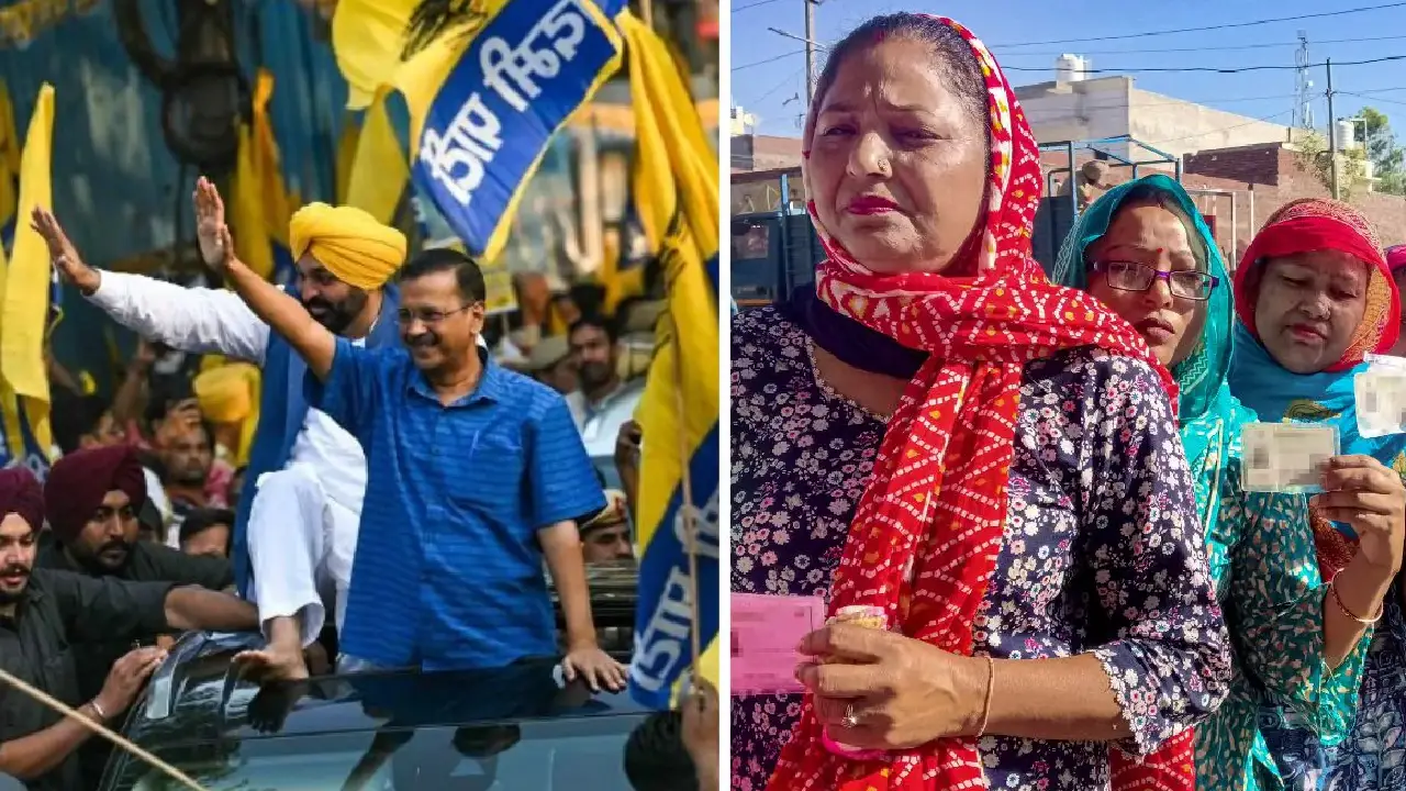 AAP । SAD ।  BJP । BSP । Congress । Punjab civic body polls: पंजाब नगर निकाय चुनावों में आम आदमी पार्टी की बढ़त, 958 वार्ड पर ठोका अपना दावा