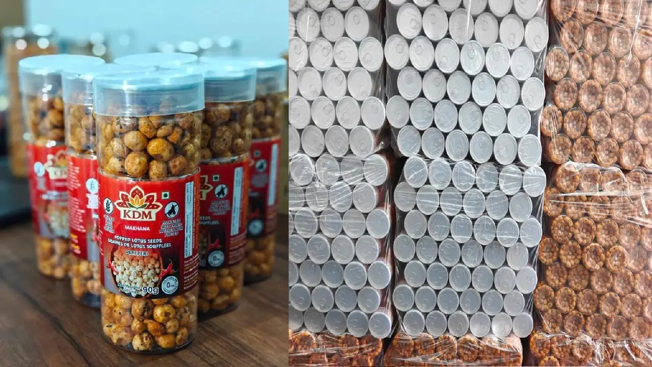 Ministry  of Commerce and Industry । APEDA । Fox Nuts । ICAR । FPO: एपीडा ने बिहार से कनाडा तक पहली बार वैल्यू एडेड फ्लेवर्ड मखाना की समुद्री खेप भेजी