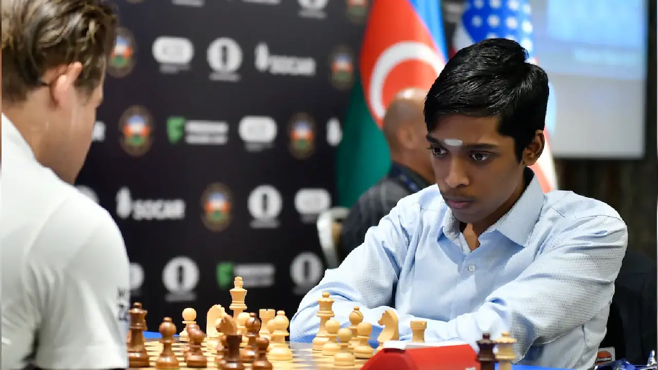 Oslo । Norway Chess Champion । Grandmaster: भारतीय ग्रैंडमास्टर आर प्रज्ञानंद अंतिम दौर में जर्मनी के विंसेंट कीमर को हराकर नॉर्वे शतरंज खिताब जीतने वाले पहले भारतीय बने